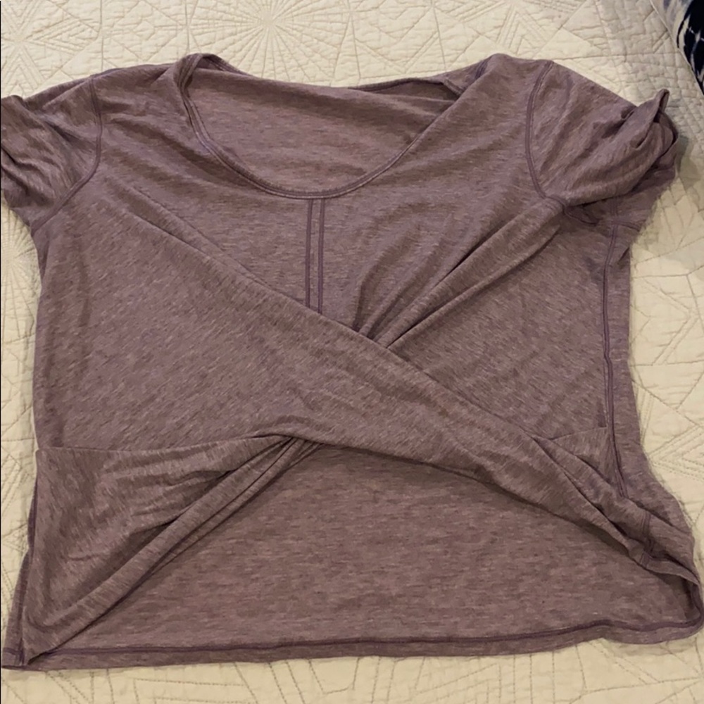 Lululemon twist front tee